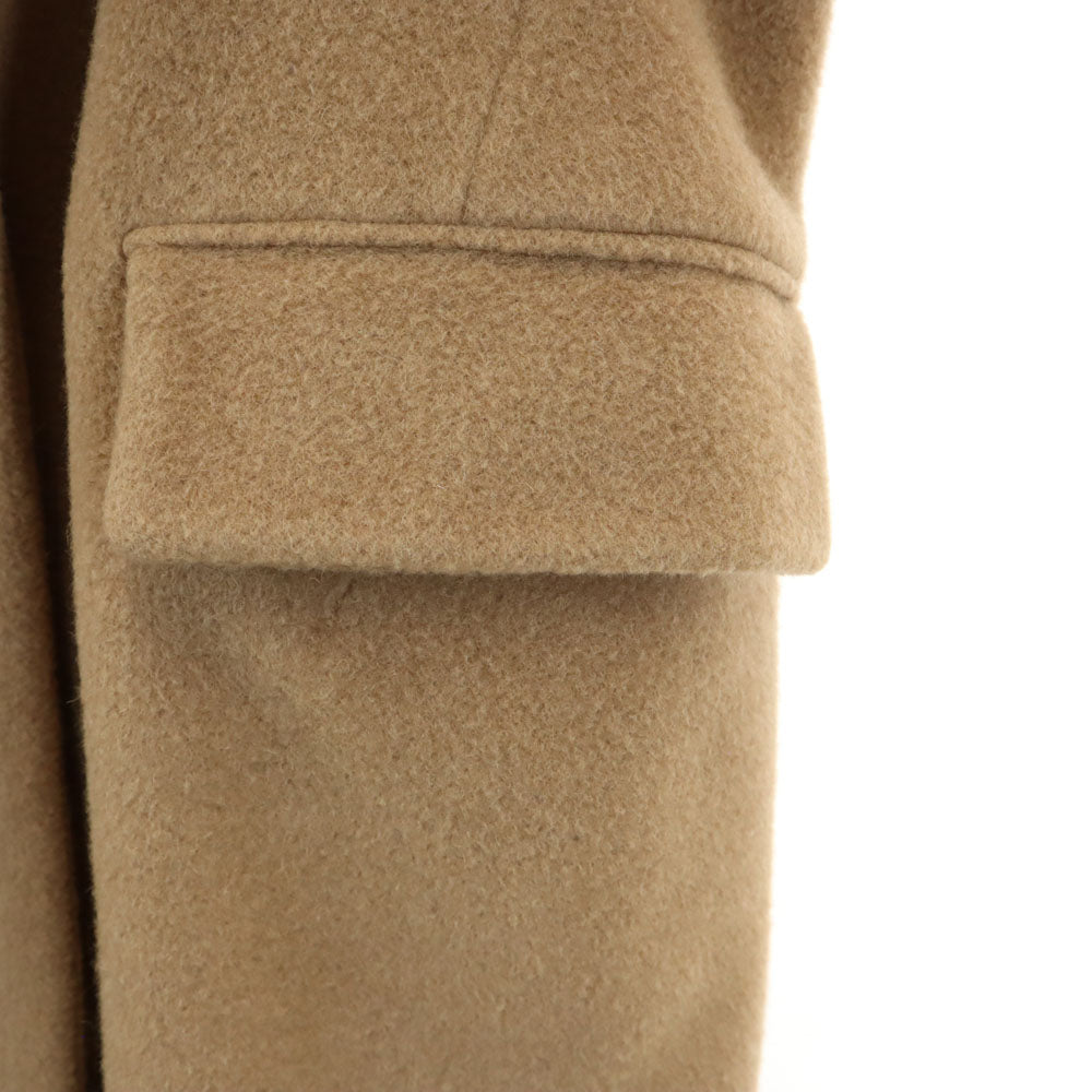 JIL SANDER Camel Hair Chesterfield Coat Size 38