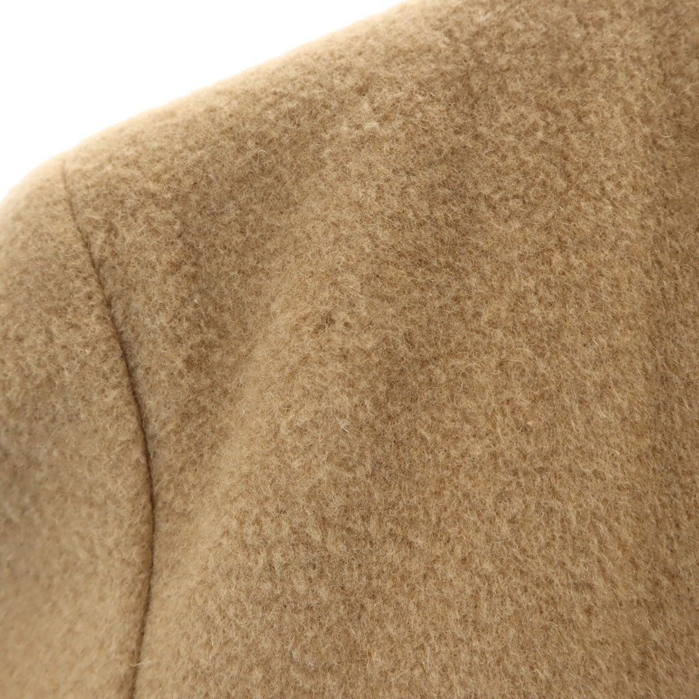 JIL SANDER Camel Hair Chesterfield Coat Size 38