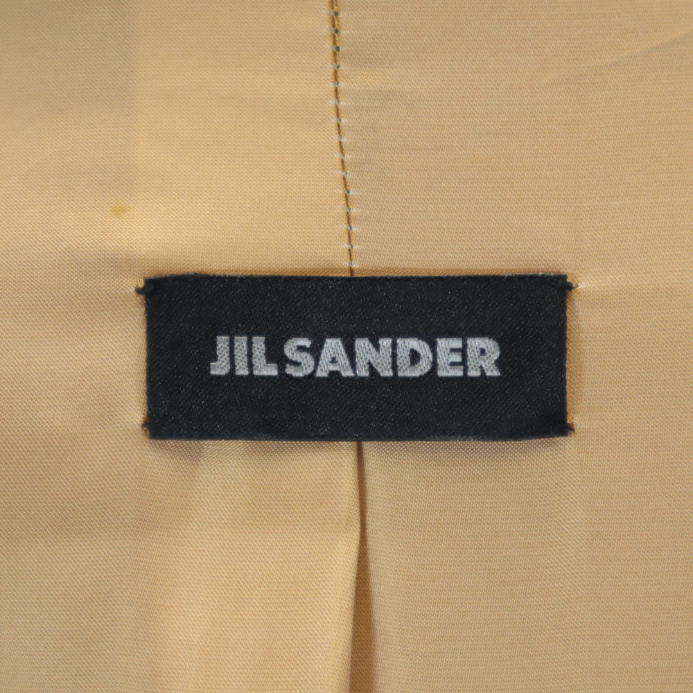 JIL SANDER Camel Hair Chesterfield Coat Size 38