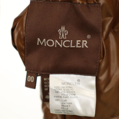 MONCLER Reversible Black Down Coat Size 0 0