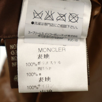 MONCLER Reversible Black Down Coat Size 0 0