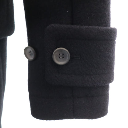 THE RERACS Japan Made Melton Duffle Coat Navy Size 36