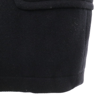 THE RERACS Japan Made Melton Duffle Coat Navy Size 36