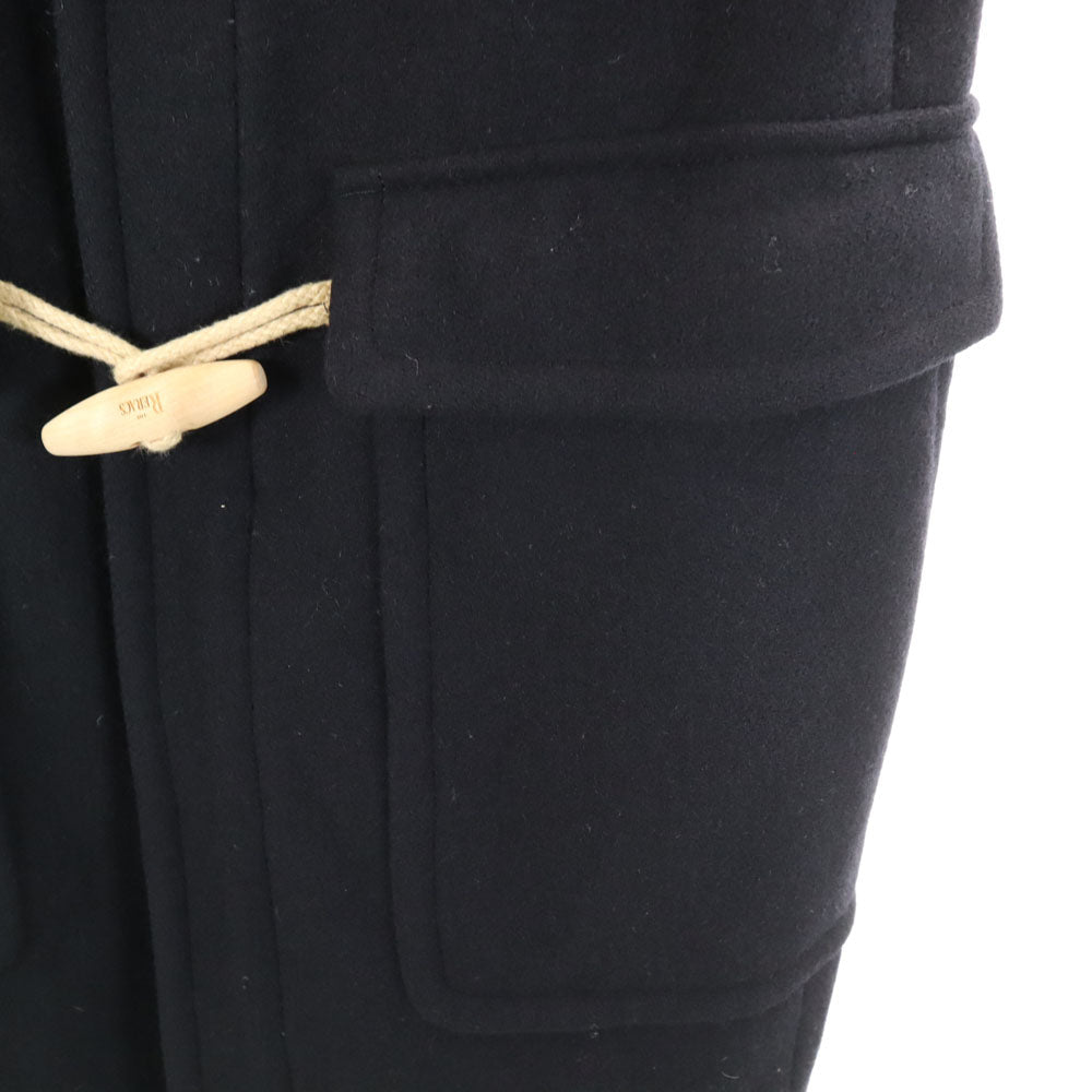 THE RERACS Japan Made Melton Duffle Coat Navy Size 36
