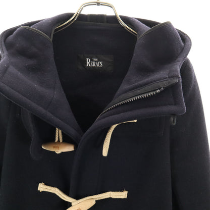 THE RERACS Japan Made Melton Duffle Coat Navy Size 36