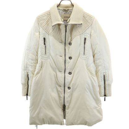 Ermanno Scervino Down Coat Ivory