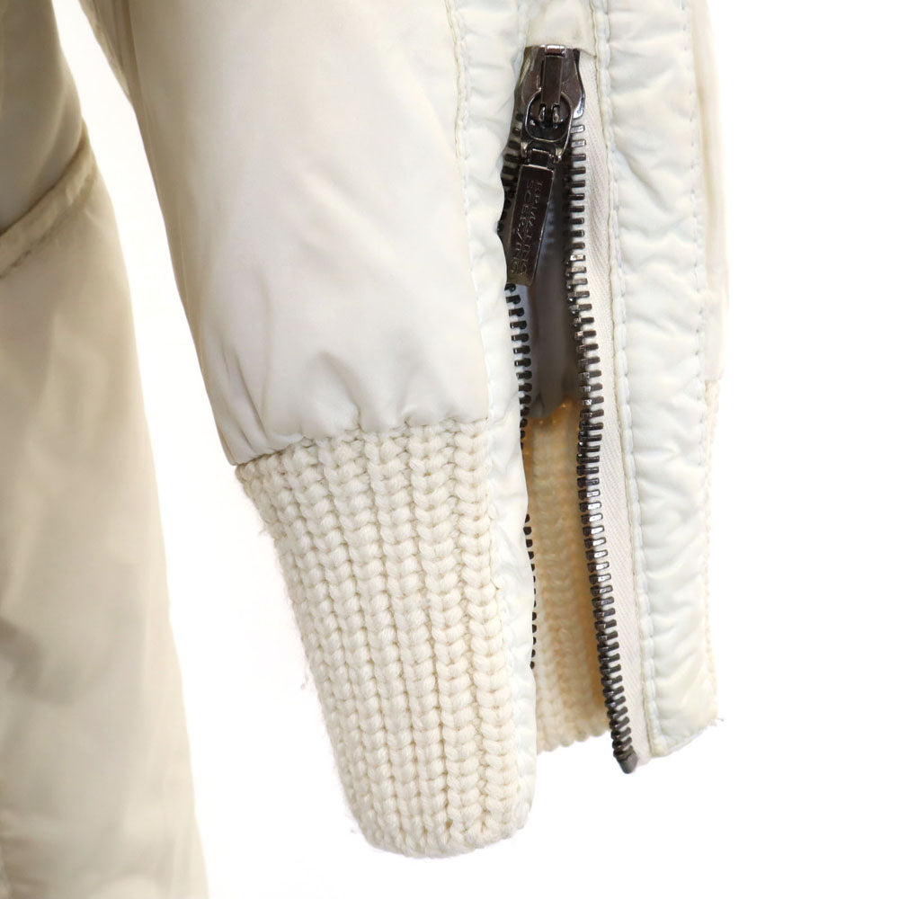 Ermanno Scervino Down Coat Ivory