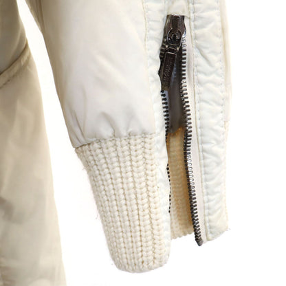 Ermanno Scervino Down Coat Ivory