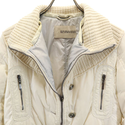 Ermanno Scervino Down Coat Ivory