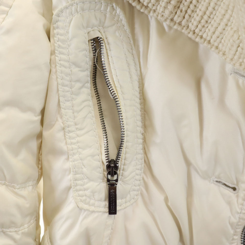 Ermanno Scervino Down Coat Ivory