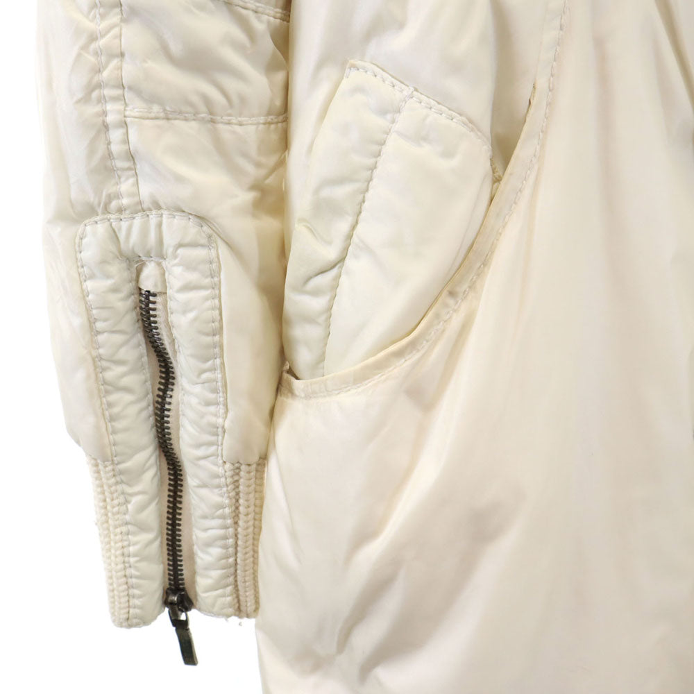 Ermanno Scervino Down Coat Ivory