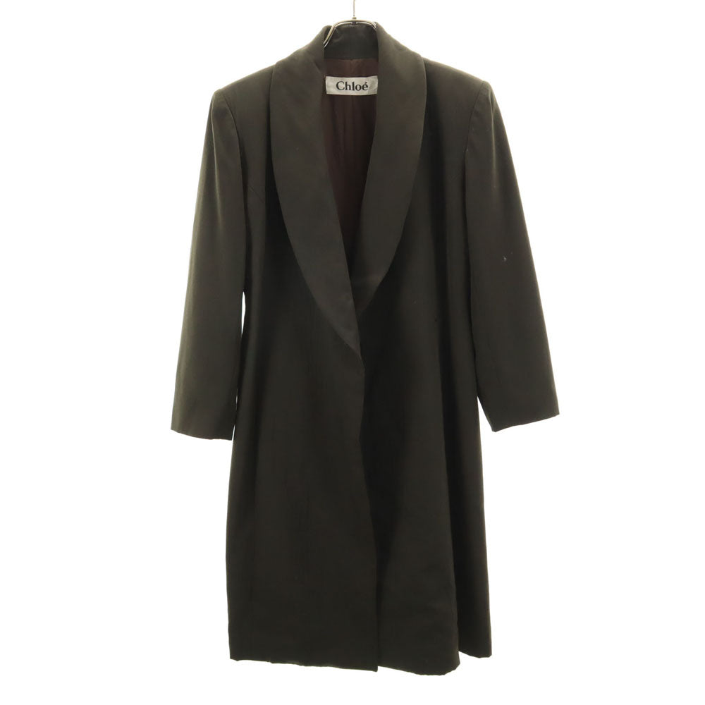 Chloe Shawl Collar Coat Khaki