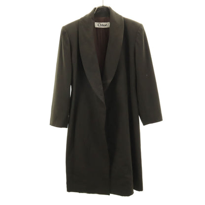 Chloe Shawl Collar Coat Khaki