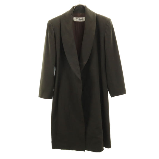 Chloe Shawl Collar Coat Khaki