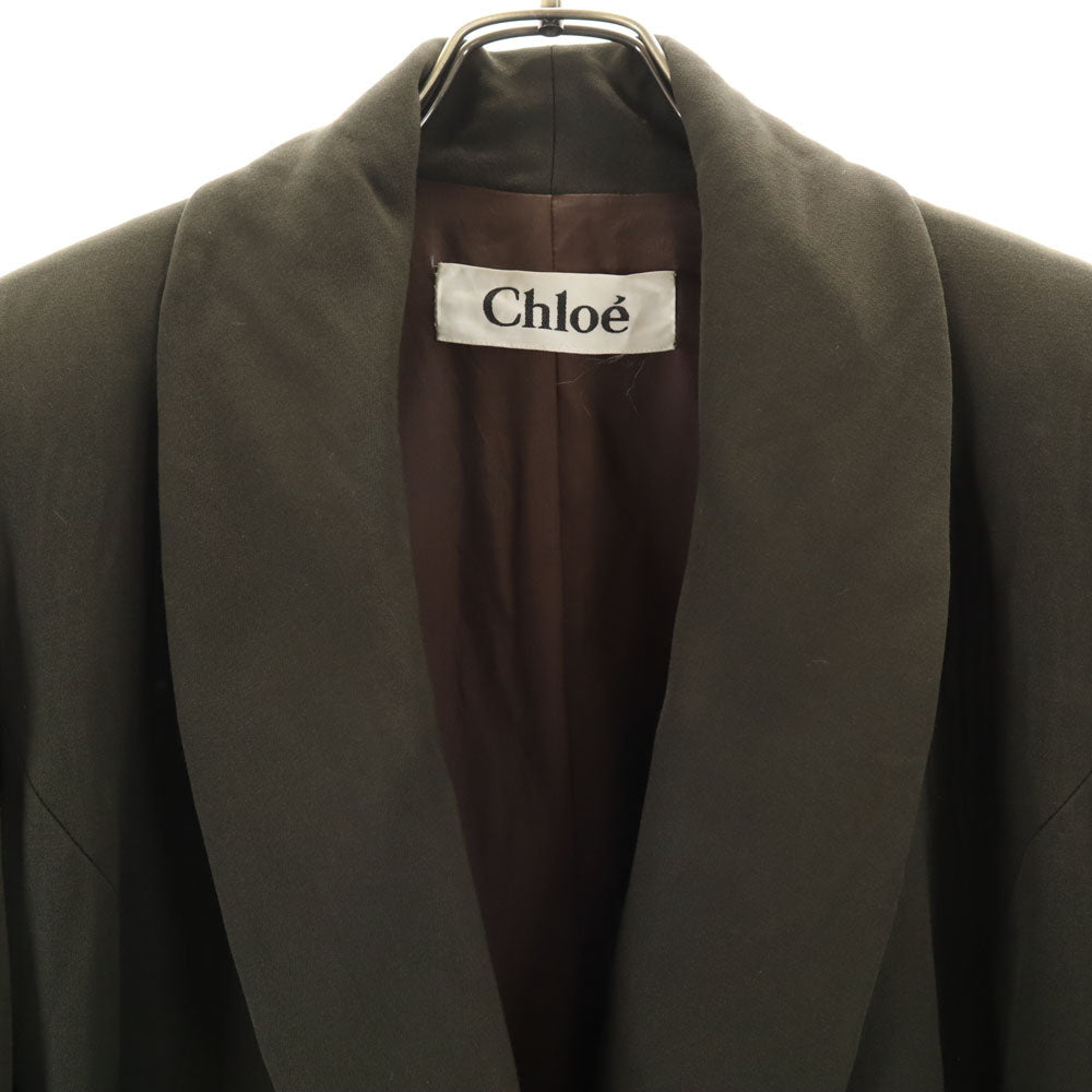 Chloe Shawl Collar Coat Khaki