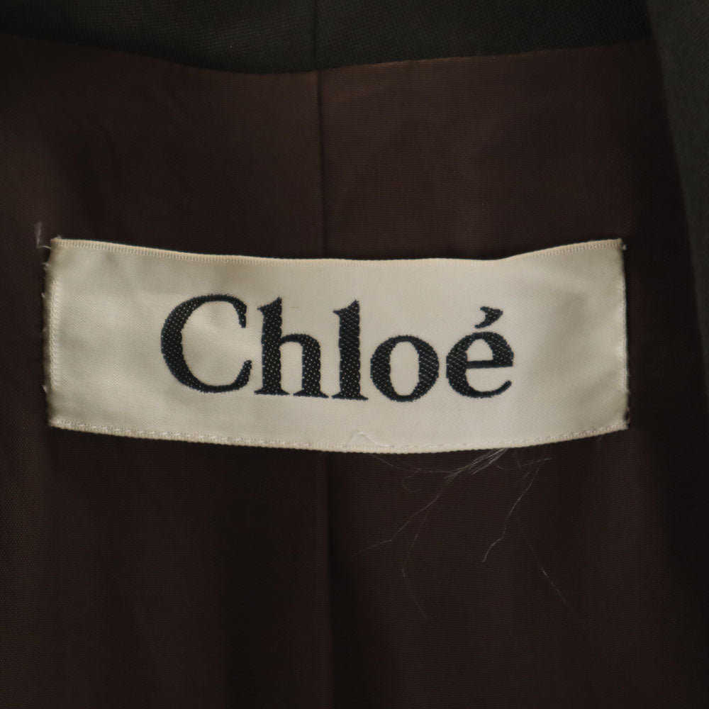 Chloe Shawl Collar Coat Khaki
