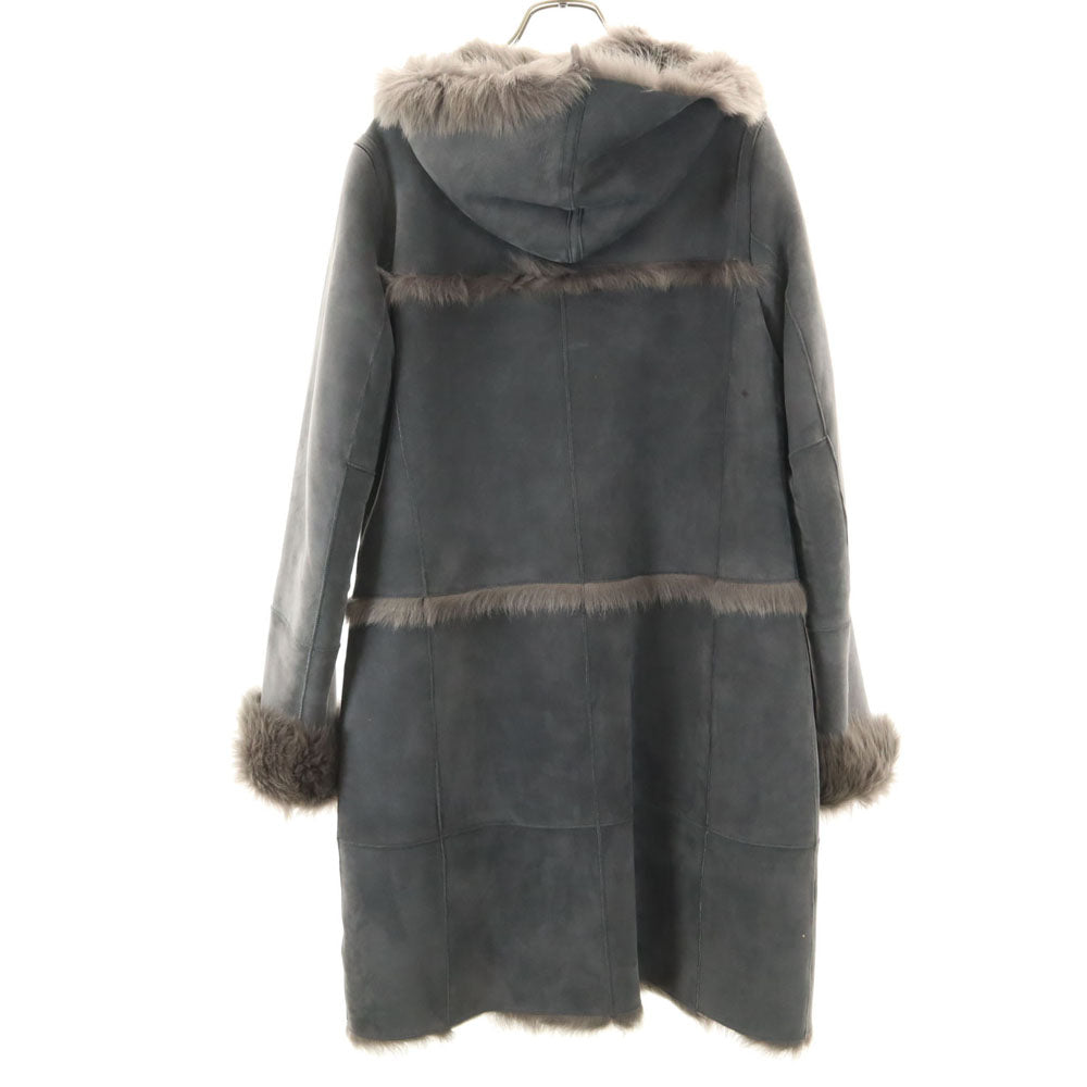 Banana Republic Gray Real Fur Shearling Coat Size S
