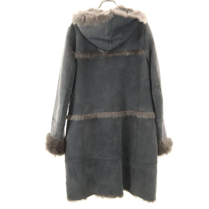 Banana Republic Gray Real Fur Shearling Coat Size S