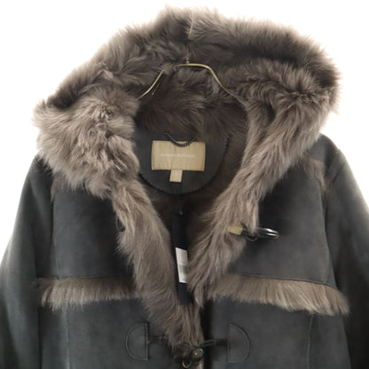 Banana Republic Gray Real Fur Shearling Coat Size S