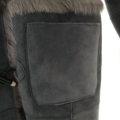 Banana Republic Gray Real Fur Shearling Coat Size S