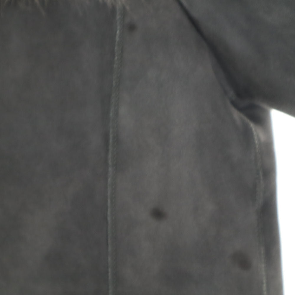 Banana Republic Gray Real Fur Shearling Coat Size S