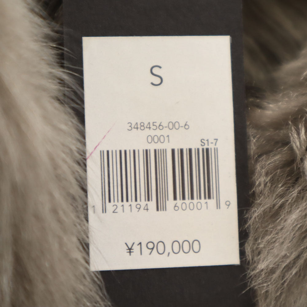 Banana Republic Gray Real Fur Shearling Coat Size S