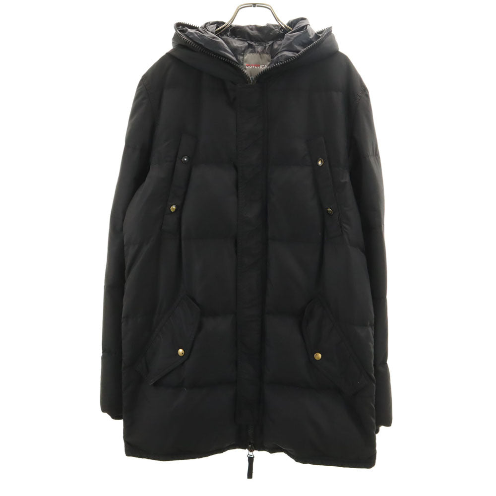 DUVETICA Down Jacket Black Size 48