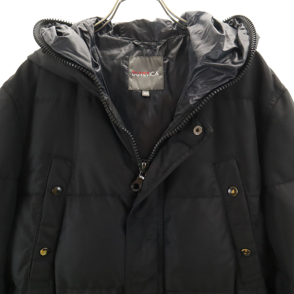 DUVETICA Down Jacket Black Size 48