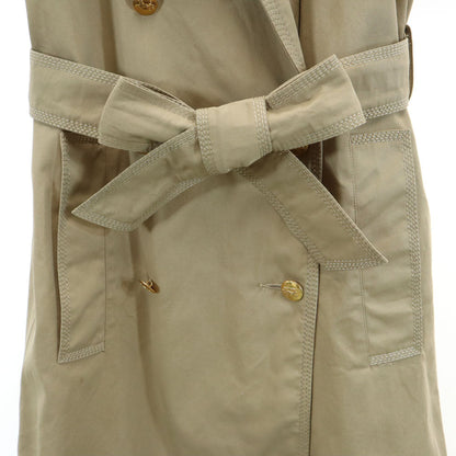 CELINE 90s Vintage French Trench Coat Beige Size 36