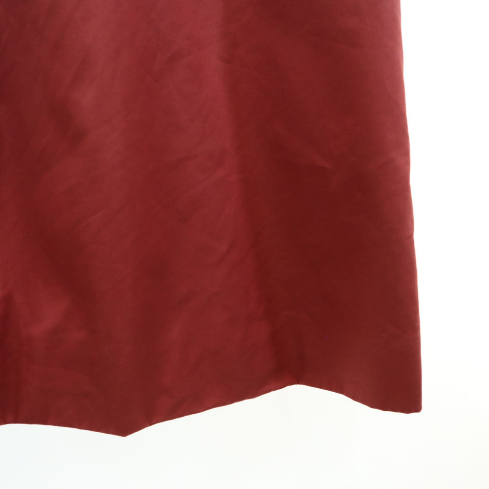 YVES SAINT LAURENT 80s 90s Balmacaan Coat Red Size T9