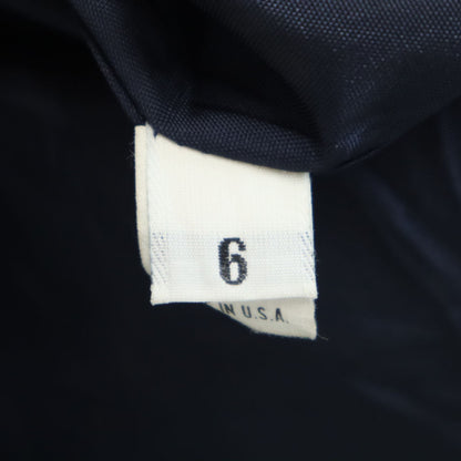 Christian Dior 90s Loro Piana Lamb Wool Coat Navy Size 6