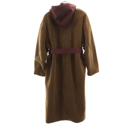 CLANE Layered Boa Coat Brown Size 1