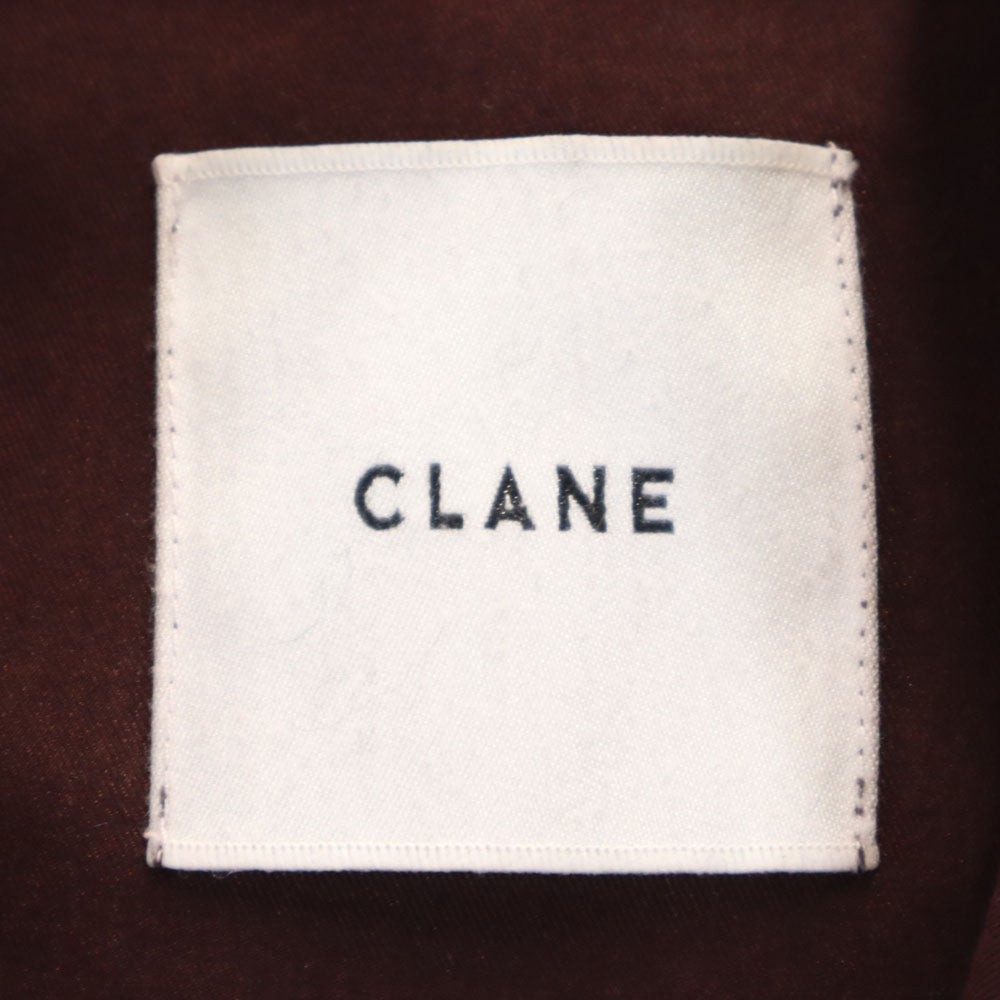 CLANE Layered Boa Coat Brown Size 1