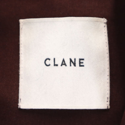 CLANE Layered Boa Coat Brown Size 1