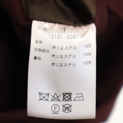 CLANE Layered Boa Coat Brown Size 1