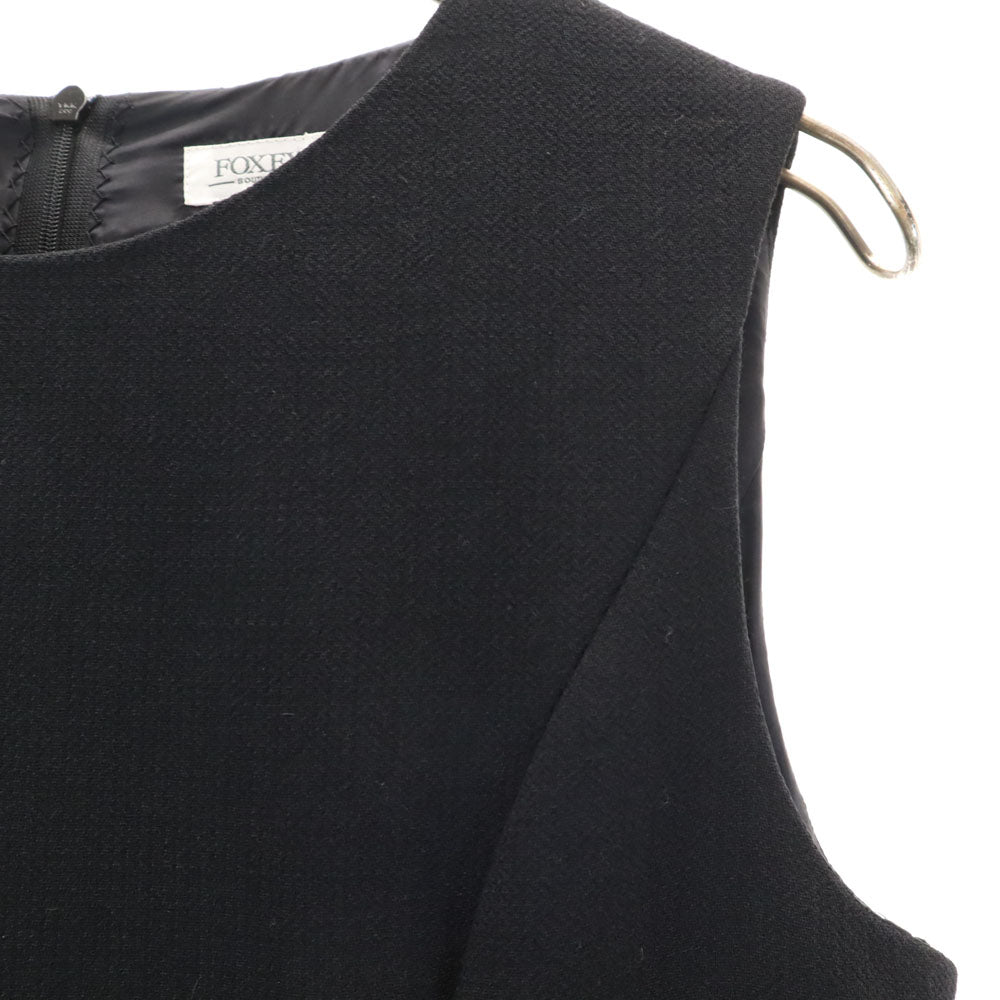 FOXEY Sleeveless Dress Black Size 38