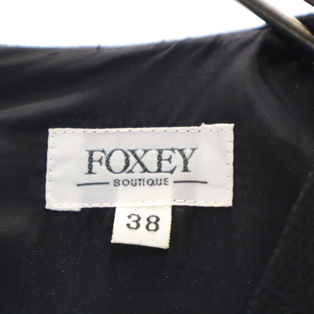 FOXEY Sleeveless Dress Black Size 38
