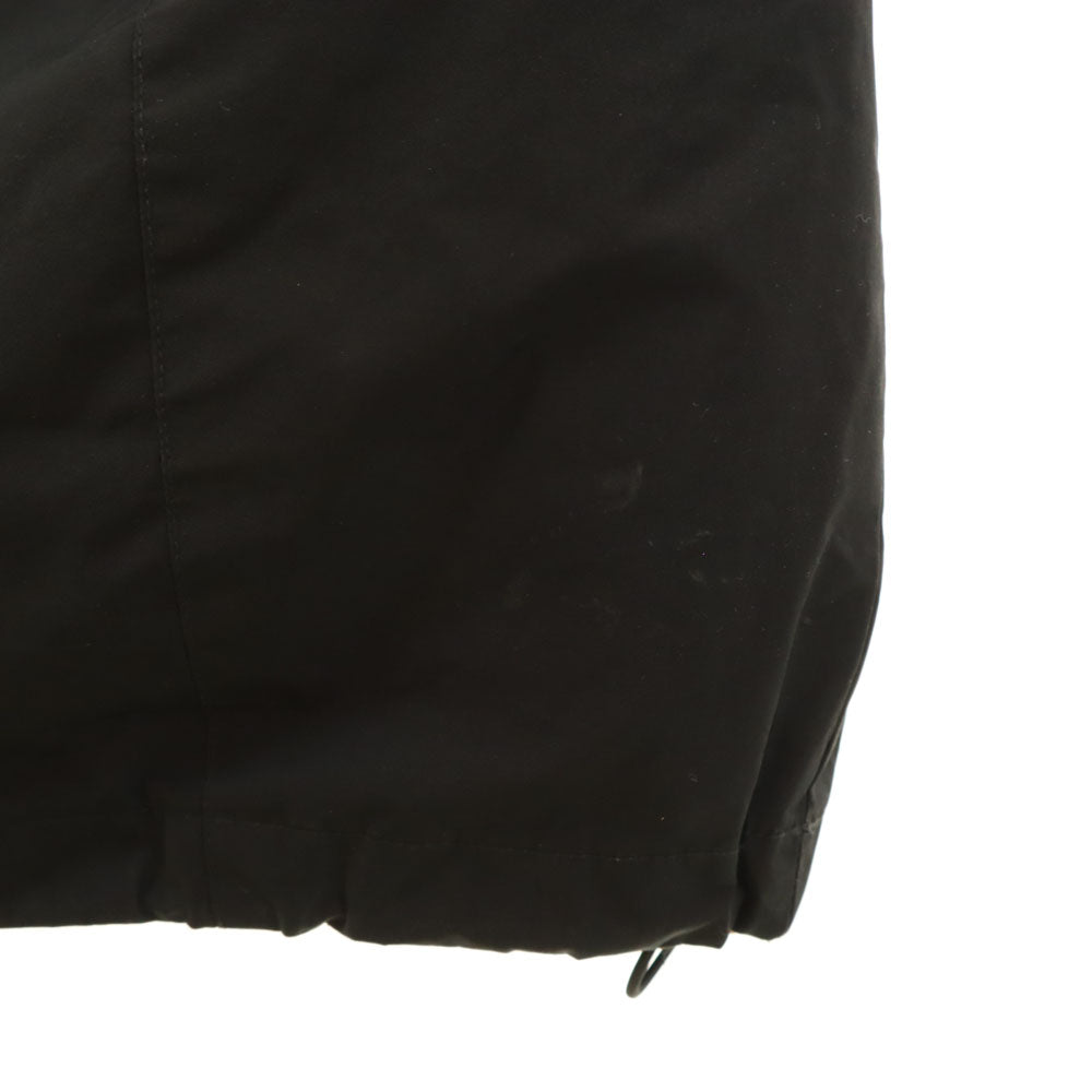 WOOLRICH Fox Fur Down Coat Black Size S
