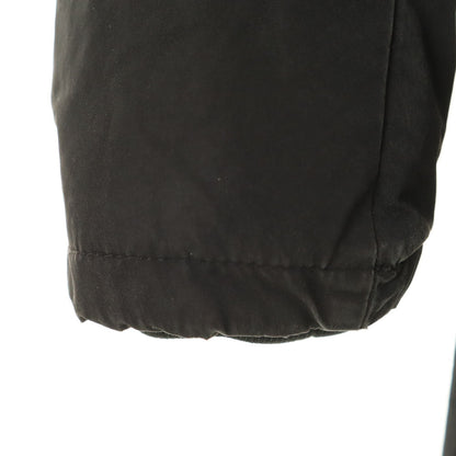 WOOLRICH Fox Fur Down Coat Black Size S