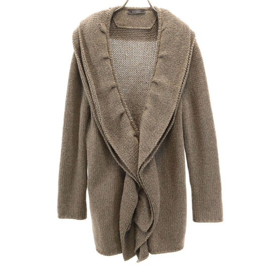 FOXEY Knit Coat Ash Brown Size F