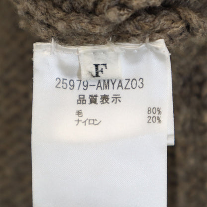FOXEY Knit Coat Ash Brown Size F