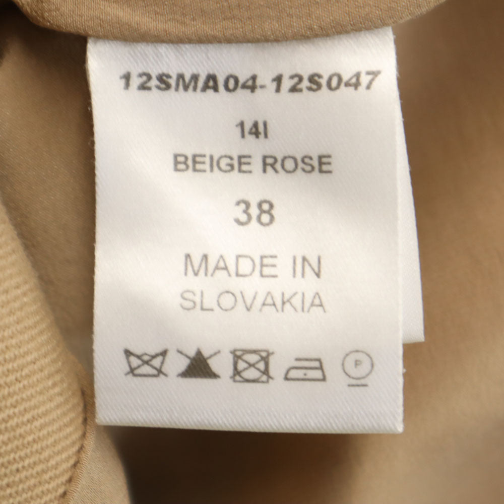 Chloe Bal Collar Coat Beige Size 38