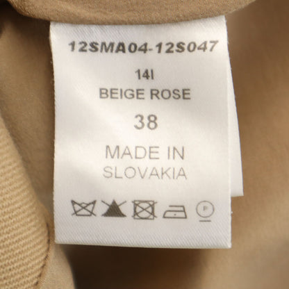 Chloe Bal Collar Coat Beige Size 38