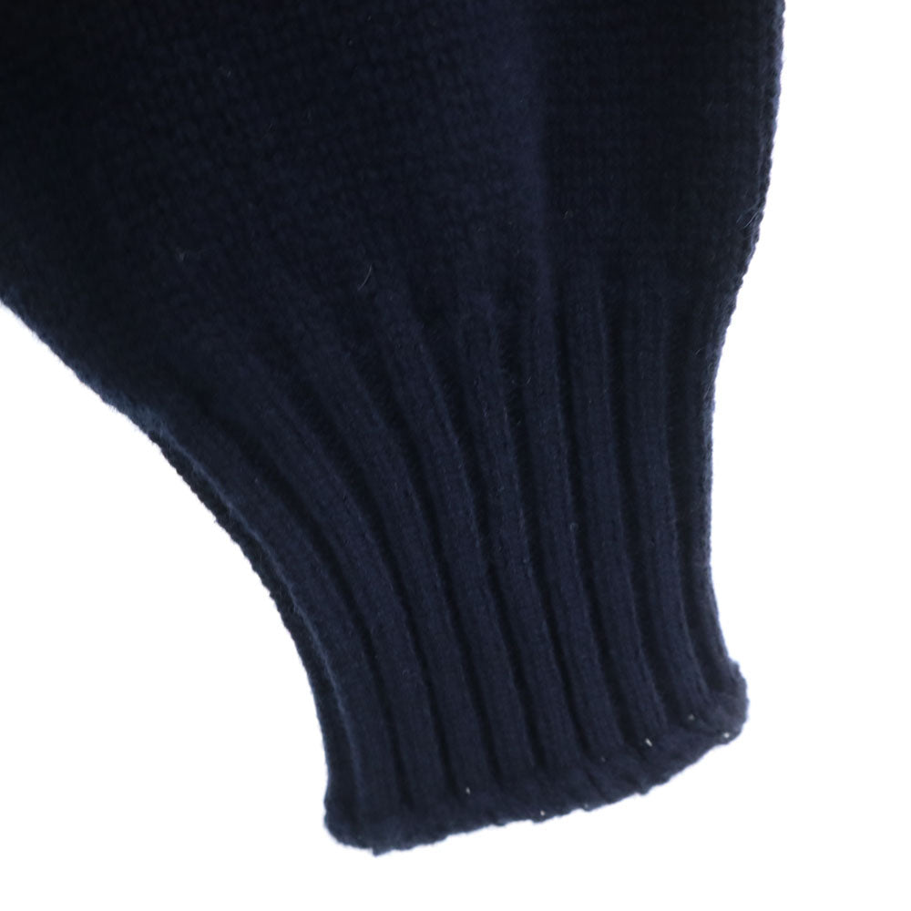 LIVIANA CONTI Italian-Made Long Sleeve Sweater Navy Size M