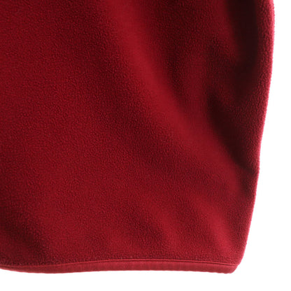 GANRYU 2014 Long Sleeve Fleece Panel Dress Bordeaux Size M