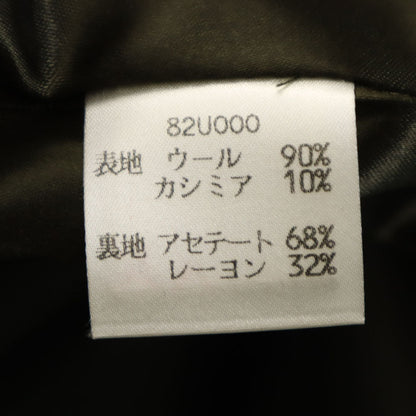 CELINE French Cashmere Blend Melton Coat Khaki Size 40