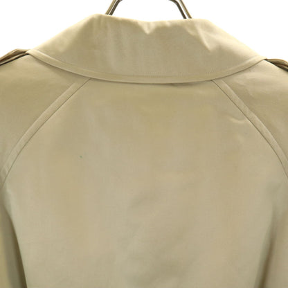 Burberrys 90s Deadstock Champagne Gold Trench Coat Size 9AR