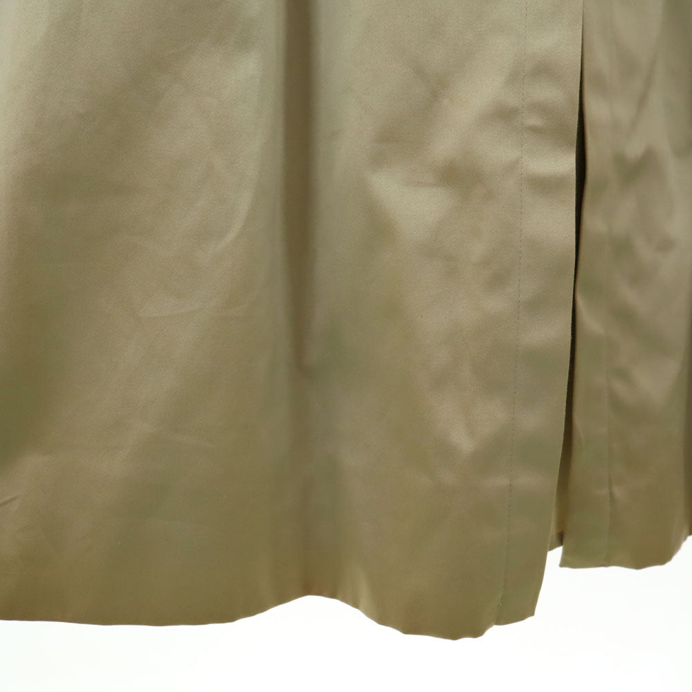Burberrys 90s Deadstock Champagne Gold Trench Coat Size 9AR