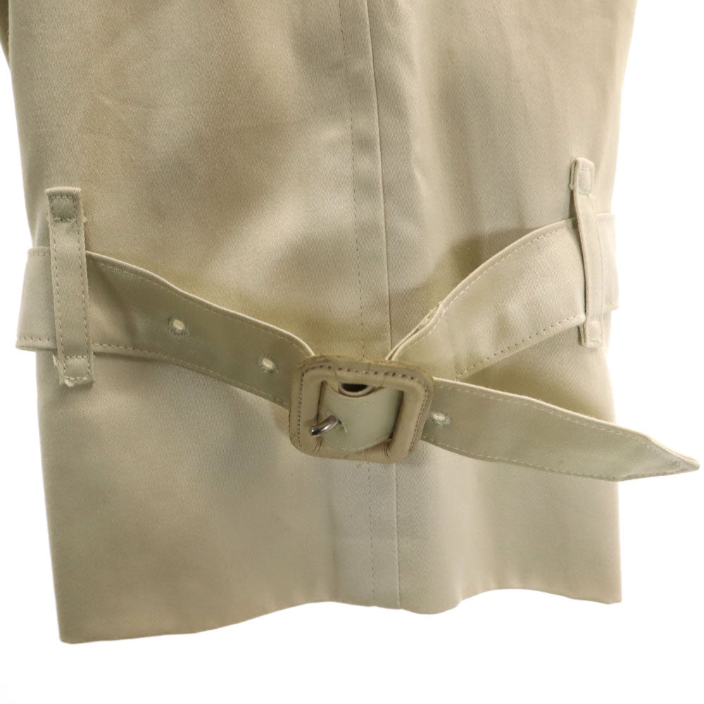 Burberrys 90s Deadstock Champagne Gold Trench Coat Size 9AR