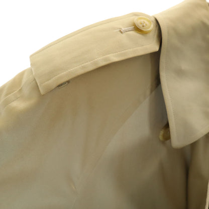 Burberrys 90s Deadstock Champagne Gold Trench Coat Size 9AR